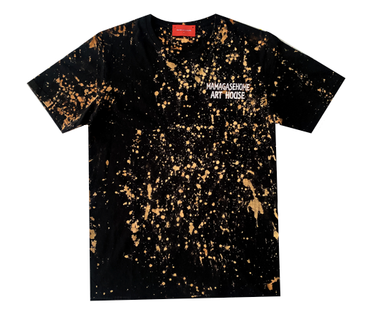 ART HOUSE SPLATTER T-SHIRT BLACK